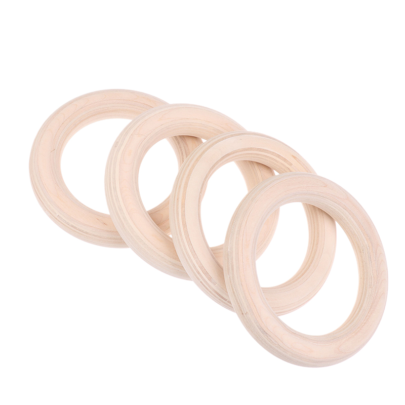 Gymnastic Ring Wood - 2 Teile/para Holz Ring Tragbare Crossfit