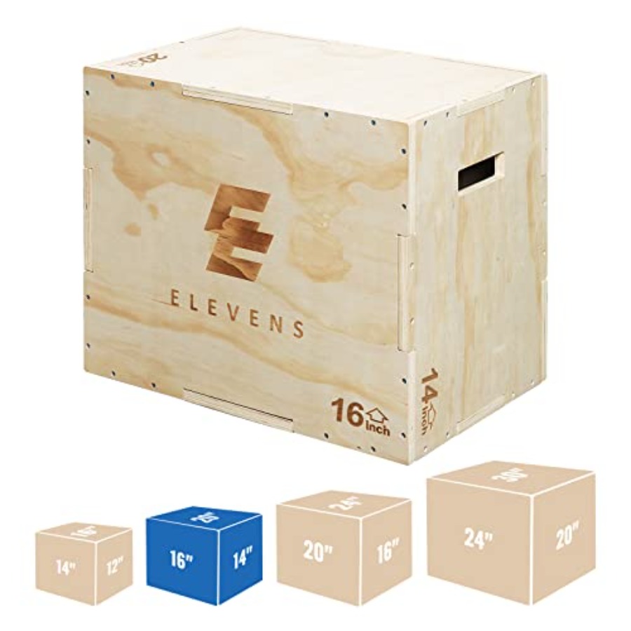 3-in-1 Holz-Plyobox für Sprung – Box Jump Plyo Bewertung und Preis