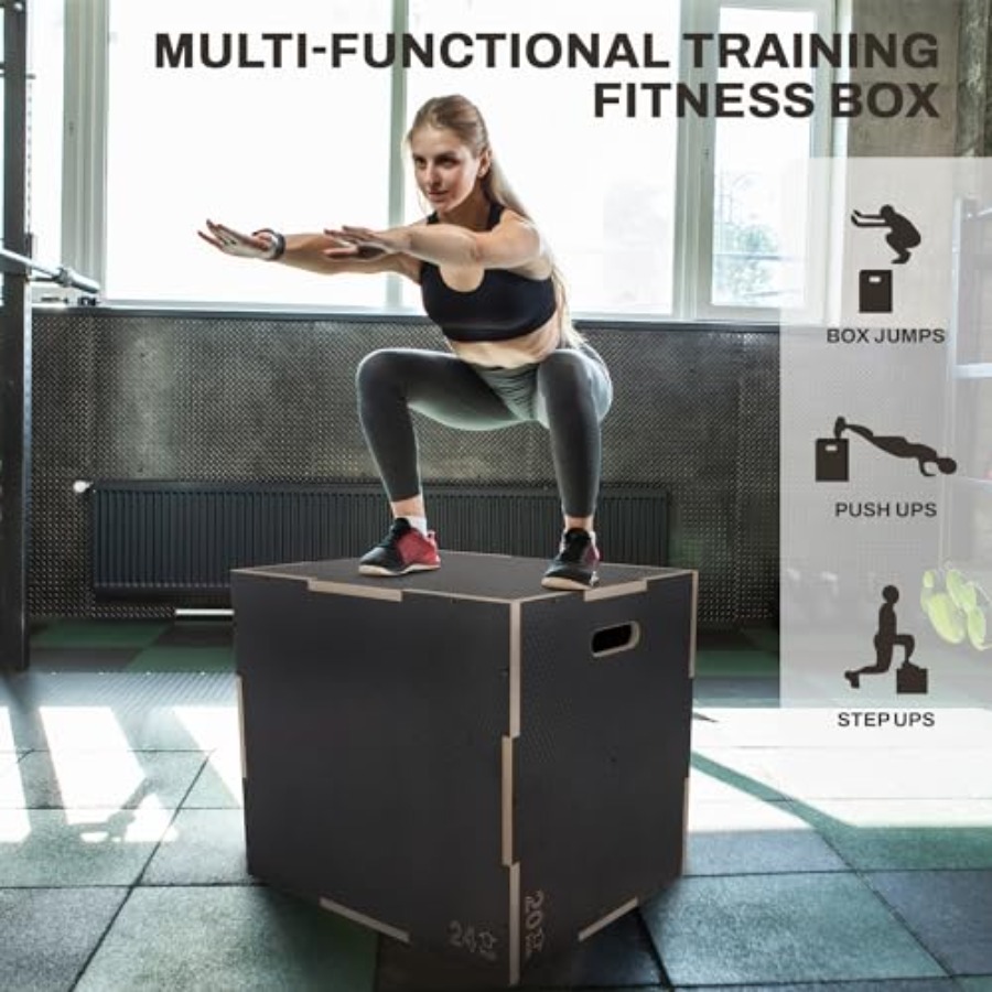 Plyometrische Trainingsplattfo – Box Jump Plyo Bewertung und Preis