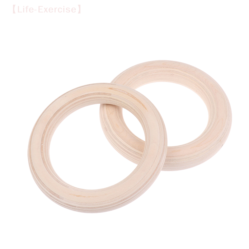 2 Teile/para Holz Ring Tragbar – Gymnastic Ring Wood Bewertung und Preis