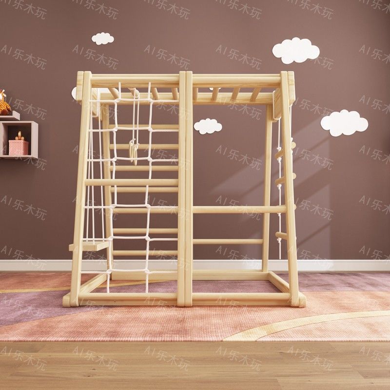 Indoor Spielplatz Montessori B – Gymnastic Ring Wood Bewertung und Preis