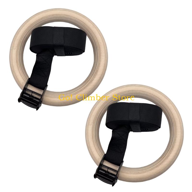 Q84C Verstellbare Holz-Gymnast – Gymnastic Ring Wood Bewertung und Preis