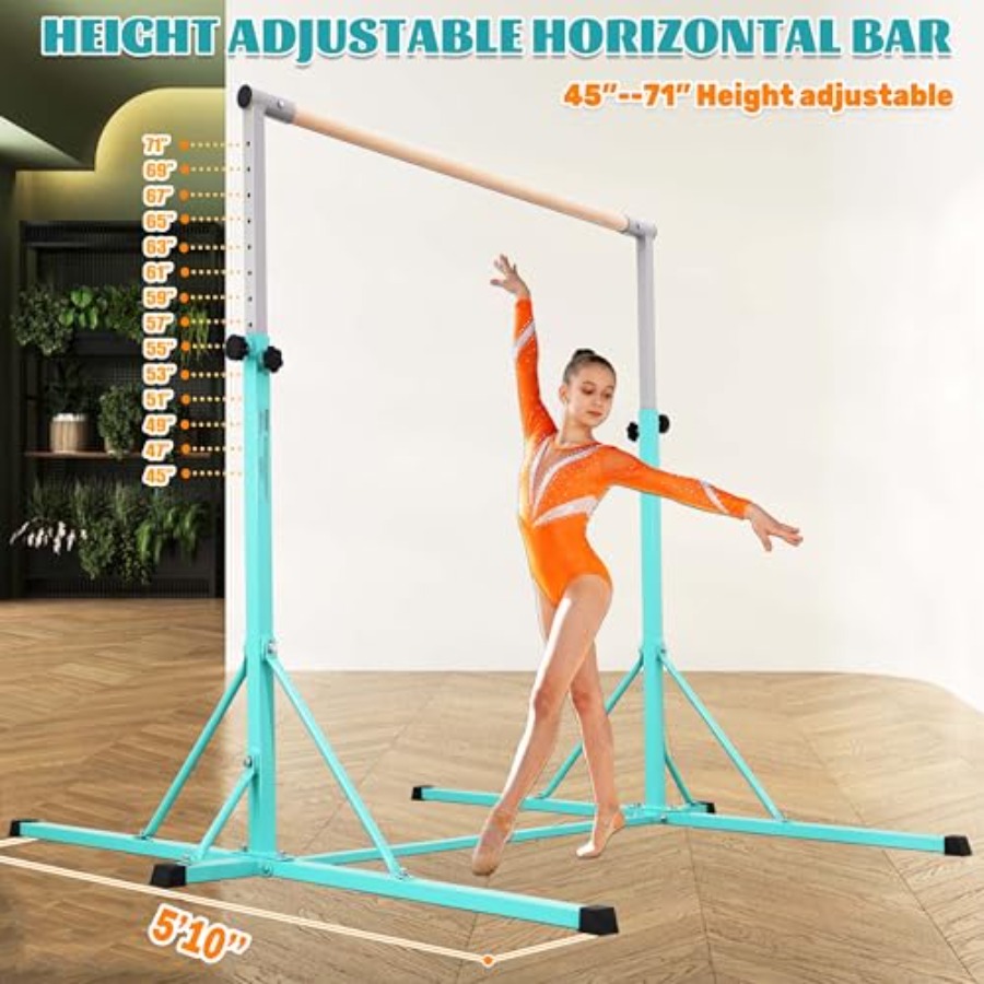 Turnstange für das Heimtrainin – Gymnastic Ring Wood Bewertung und Preis
