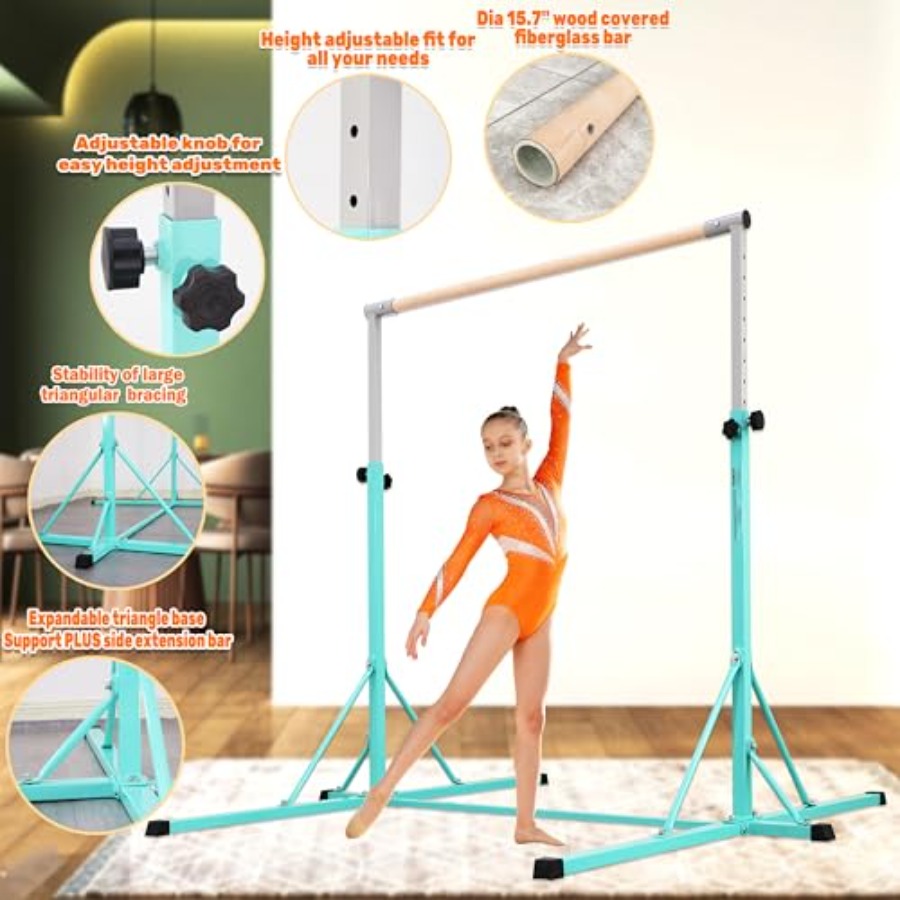 Turnstange für das Heimtrainin – Gymnastic Ring Wood Bewertung und Preis