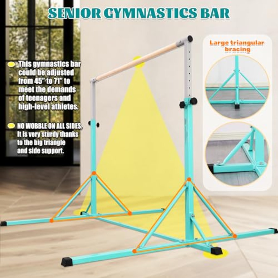 Turnstange für das Heimtrainin – Gymnastic Ring Wood Bewertung und Preis