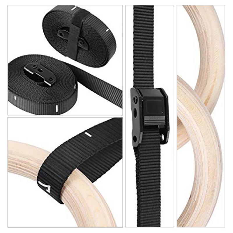 1-teilige Gymnastikringe aus B – Gymnastic Ring Wood Bewertung und Preis
