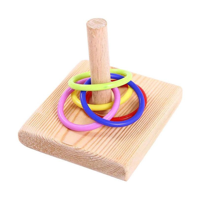 Vogel-Trainingsring-Spielzeug, – Gymnastic Ring Wood Bewertung und Preis