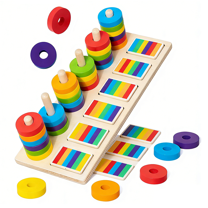 Montessori Gedächtnistraining  – Gymnastic Ring Wood Bewertung und Preis